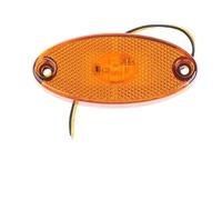 1PC 12V 24V Led Side Marker Lights for Trailer Trucks Caravan Side Clearance Marker Light Lamp Lorry Amber Red White(Yellow)