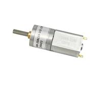 1PC 130 Full Metal Gearbox Gear Reduction electronic starter DC 6V-12V 86RPM Slow Speed Long Shaft Large Torque ICXLPMC