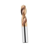 1pc 14.0-20.0mm HRC55° Tungsten Carbide Drill Bits Metal Drills For CNC Lathe Stainless Steel Drilling Hard Metalworking Tool(19.5mm)