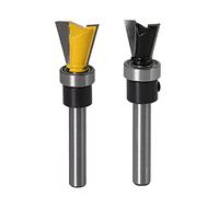 1Pc 14 Degree 1/2" Dovetail Router Bit - 1/4" Shank Woodworking Cutter Tenon Cutter for Woodworking Tools , HUANGHAIQIU