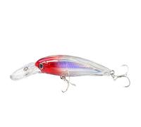 1pc 140mm 47g Big Trolling Minnow Lures Sinking Jerkbait Artificial Hard Bait Wobbler Deep Diving Seawater Swimbait 3D Eyes(M)