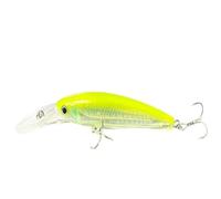 1pc 140mm 47g Big Trolling Minnow Lures Sinking Jerkbait Artificial Hard Bait Wobbler Deep Diving Seawater Swimbait 3D Eyes(B)