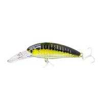 1pc 140mm 47g Big Trolling Minnow Lures Sinking Jerkbait Artificial Hard Bait Wobbler Deep Diving Seawater Swimbait 3D Eyes(L)