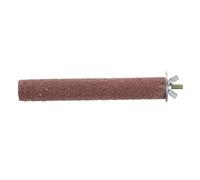 TOSSPER 1x 14cm Pumice Stone Perch Nail Trimmer Budgie Canary Finch Cockatiel Parakeet Pet Toys for Bird Accessories Random Color