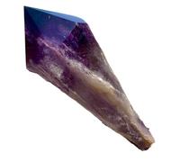 1pc 1500-1600g Amethyst Quartz CrystalDouble endedTerminated Wand Point