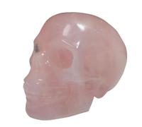 1pc 1500-1600g Powder Crystal Quartz Hand Carved Skull