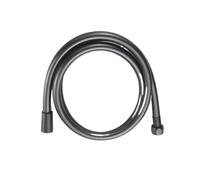 1PC 1500mm Black/Silver/White/Golden/GreyPVC High Pressure Shower Hose for Bathroom Handheld Head Smooth 360 Rotation Flexible Tube(Grey,200cm)