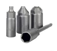 1PC 150mm Hexagon Driver Extension Sleeve for Connecting Socket Wrench to Electric Pneumatic Drills in Various Repair Fields (Magnetic 15mm)