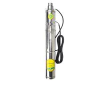 1pc 150W 12V Solar Brushless Screw Submersible Pump with Built Controller Max Flow 2T/H 35M Head Solar Irrigation Deep Well Pump(DC48-72V-750W)