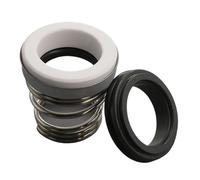 1pc 155 Series Fit 10-24mm 25-40mm CE-CA-NBR Mechanical Shaft Seal With Single Coil Spring For Circulation Water Pump(18mm)