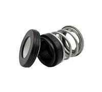 1PC 156 Series Mechanical Shaft Seal for Water Pumps - 8-16mm OD, Durable Ceramic/Carbon Rings, NBR Rubber Seal(12mm)