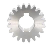 1pc 15T-25T 2M 304 Stainless Steel Spur Gear 2 Module 15 16 18 20 22 24 25 Teeth Flat Gear Keyway Bore 8 10 12-25mm(18mm (k 6mm),18T)