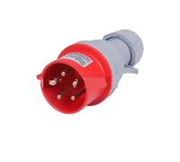 1pc 16/32A Industrial Plug IP44 Waterproof Three-Phase 4-Wire Connector for Applications(5 core 32A industrial 0251)