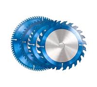1pc 165-185mm Circular Saw Blade Blue Coated TCT Wood Cutting Disc 24/40/48T Carbide Tipped Saw Blade Disc for Power Tool,165x20x24T(165x20x48T)