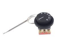 1pc 16A Centigrade Ceramic Base Mechanical Thermostat Water Heater Temperature Switch NO+NC 3 pins 30-85C