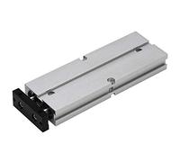 1pc 16mm Bore Rod Acting Aluminum Alloy Pneumatic Air Cylinder with Long Service Life Quiet Clean Compressed Gas Power Mechanical Device for Reciprocating Linear Motion