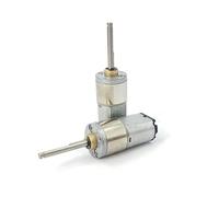 1PC 16mm Full Metal Gearbox Gear electronic starter DC 6V-12V 80RPM-160RPM Slow Speed Large Torque Long Shaft D-shaft ICXLPMC