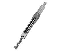 1pc 16mm Square Hole Drill Tool, Walfront Hollow Mortise Chisel Set DIY Woodworking Tools Chisel Cutter Square Holes Saw(16mm)