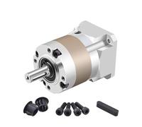 1pc 17 Planetary Gearbox Stepper Motor Gear Head Speed Reducer Ratio 5:1/10:1/20:1/50:1/100:1 5mm Input 8mm Output & 4 Screws(Ratio 100 to 1)