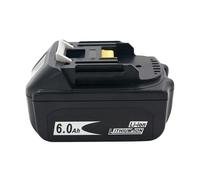 1pc 18V 6000mAh Lithium-Ion Rechargeable Battery Compatible With Makita BL1840 BL1850 BL1860 BL1830 BL1860B Power Tool Accessories