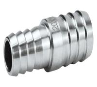 1PC 19mm-16mm Hose Fitting Union 304 Stainless Steel Pipe Fitting Connector Nipple Coupler Reducer