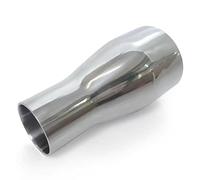 1PC 19mm 25mm 32mm 38mm 45mm 51mm OD Butt Welding Reducer SUS 304 Stainless Steel Sanitary Pipe Fitting Homebrew Beer(51mm to 38mm)