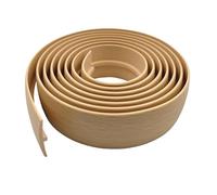 1pc 1m/2m/3meters Carpet to Tile Floor Transition Strip Self Adhesive T-Molding Threshold Cover Household Wood Grain Suitable for Connecting Floor Gaps(Maple Wood Grain,1m)