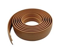 1pc 1m/2m/3meters Carpet to Tile Floor Transition Strip Self Adhesive T-Molding Threshold Cover Household Wood Grain Suitable for Connecting Floor Gaps(Yellow Oak,2m)