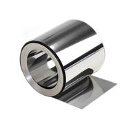 1pc 1M 304 Stainless Steel Foil Strip - Thin Steel Plate 0.1mm to 1mm Thickness for DIY Projects and Crafting(0.5x30x1000mm)