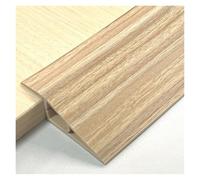 1pc 1m 7cmX1.5cm Carpet to Tile Floor Transition Strip Wear-Resistant Self Adhesive Threshold Cover Household Edging Trim Suitable for Connecting Floor Gaps(White Maple Wood)