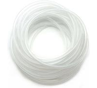 1pc 1m Food Grade Transparent Silicone Hose - Flexible,Multi-Color Water Hose with I.D. 0.5-10mm and O.D. 1-16mm(Transparent,1mmx2mm)