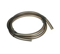 1pc 1m Motorcycle Rubber Oil Pipe Soft Fuel Delivery Tube Inner 5mm Tank Modified Practical Tool Aluminum Alloy Carb Racing Carb(1PC-Black)