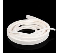 1PC 1M Silicone Foamed Rubber Strip - Versatile White Silicone Sponge Seal for Doors, Windows, and More(10x30mm)