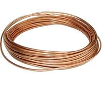 1pc 1M Soft Copper Refrigeration Capillary Tube - HVAC Compatible with Multiple OD Sizes 1.6mm to 5mm(Outer Diameter 5mm)