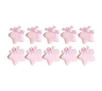 1pc/1pair/10pcs Plush Star Hair Clip Bow Hairpin For Woman Girls Taking Photo Ponytail Bangs Non Slip Hairpin