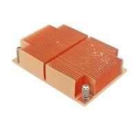 1pc 1U server CPU cooler computer radiator copper heatsink for LGA 2011 Rectangle Passive cooling