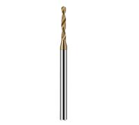 1pc 2.03-2.59mm Micro Drill Coated Solid Carbide Bit Metal Iron Steel Hole Drilling 3xD Cutting Length D=4mm CNC Tool(2.53xD4x15x50)