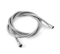 1pc 2/2.5/3M 304 Stainless Steel Encrypted Shower Hose Matte Black Flexible Tube Bathroom Chrome Plated Brushed Nickel Pipe(Chrome Plated,3m)