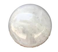 1pc 2-2.5kg White Quartz Ball White Crystal Ball Stone Degaussing Decorative Gem