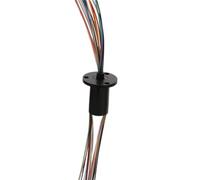 1PC 2/4/6/8/12/18/24/36 Channels Wires Slip Ring 1-2A Slipring 8.5/12.5/15.5/22mm Mini Rotary Conductiv Joint Connectors(Dia 12.5mm 18ch 2A)