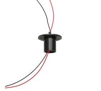 1PC 2/4/6/8/12/18/24/36 Channels Wires Slip Ring 1-2A Slipring 8.5/12.5/15.5/22mm Mini Rotary Conductiv Joint Connectors(Dia 12.5mm 2ch 2A)