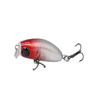 1pc 2.5g/3.5cm Slow-sinking Minnow For Freshwater Sea Bait Trout Killers 3D Imitation Big Eye Decoy Large Lip Plate Designs(23)