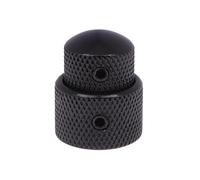1PC 2 In 1 Dual Concentric Tone Volume Blend Control Knobs Domed Volume Speed Control Knobs For Electric Guitar Bass Guitar Parts(Black)