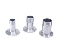 1PC 2" NPT Male x 2.5" Tri Clamp 304 Stainless Steel Ferrule Fitting Home Brew Beer