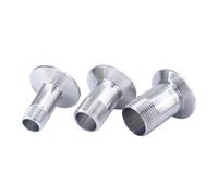 1PC 2" NPT Male x Ferrule O/D 77.5mm Tri Clamp 304 Stainless Steel Fitting Home Brew Beer