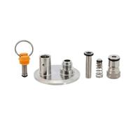 1pc 2" TC End Cap with Pressure Relief Valve & Ball Lock Gas Post for Homebrew Fermenters, Dry Hopping,Pressure Transfers