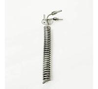 1pc 2" Tri-Clamp Sanitary Dephlegmator Distillation Condenser for Homebrew - Stainless Steel 304, Pipe OD 6mm, Length 295mm