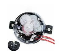 1PC 2-Wire Spin Dryer Tube Timer 5-Minute 220V DXT5 Mechanical Timing Switch Knob Washing Machine Accessories(5min Timer with Knob)