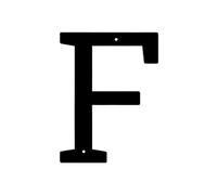 1pc 20/24 Inch Modern Metal House Number Sign Address Plaque Waterproof Letter Decor For Outdoor Wall Door Or Street(F,20inch)