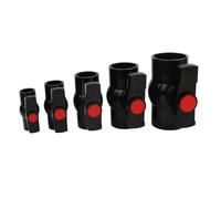 1pc 20/25/32/40/50mm Black Ball Valve for Garden Irrigation Water Pipe(50mm)